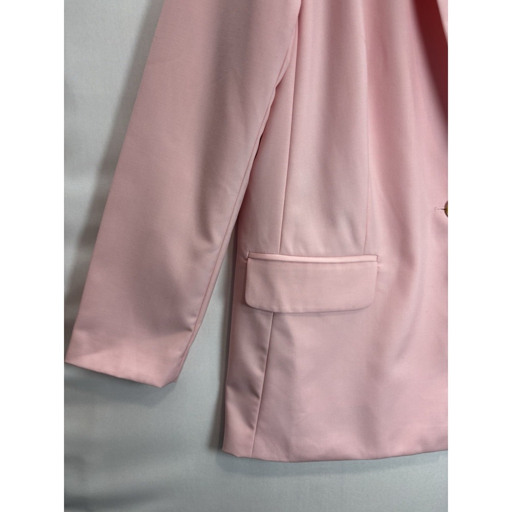 WAYF Women's Pink Blazer Jacket Medium M NWT Nordstrom One Button - Picture 6 of 13